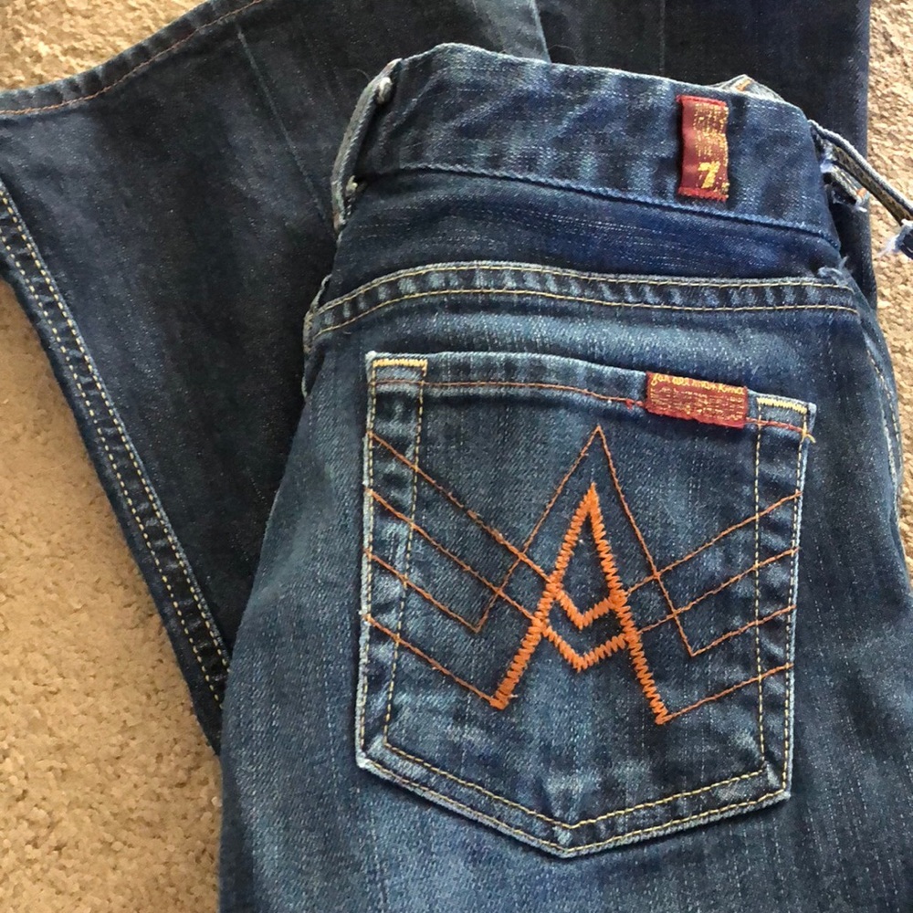 Seven for all mankind A pocket flares